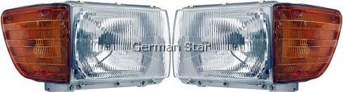 Mercedes Benz European Headlights 