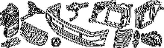Mercedes Body Parts