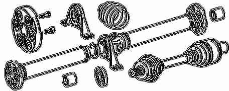 Mercedes Driveshaft Parts